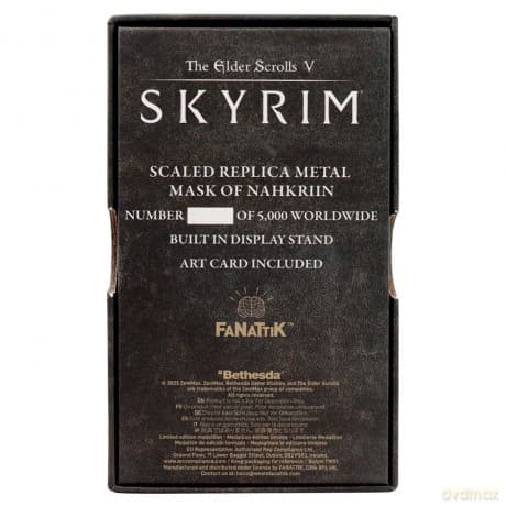 The Elder Scrolls V Replica Skyrim Nahkriin Dragon Priest Mask Limited Edition