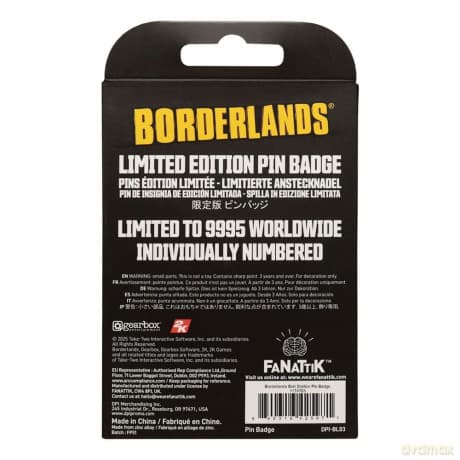 Borderlands Pin Badge Butt Stallion Limited Edition