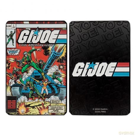 G.I. Joe Ingot A Real American Hero #1 Limited Edition