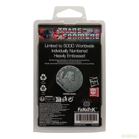 Transformers Collectable Coin 40th Anniversary 4 cm