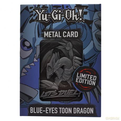 Yu-Gi-Oh! Replica Card Blue Eyes Toon Dragon Limited Edition