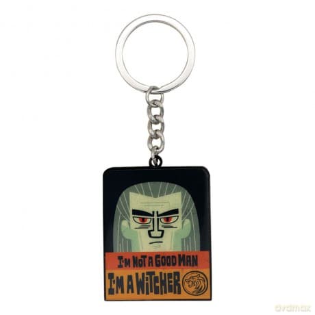 The Witcher Keychain Witcher & Roach Limited Edition