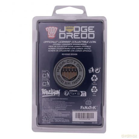 2000 AD Collectable Coin Judge Dredd Mega-City One Limited Edition