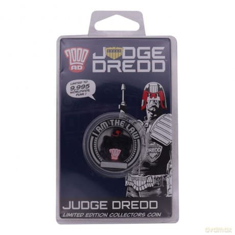 2000 AD Collectable Coin Judge Dredd Mega-City One Limited Edition