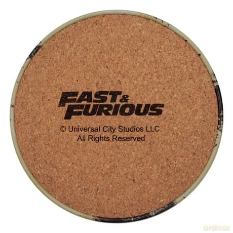 Fast & Furious Coaster 4-Pack Vintage Style