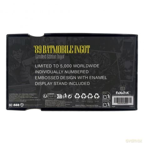 DC Comics Ingot Batman Batmobile XL Limited Edition