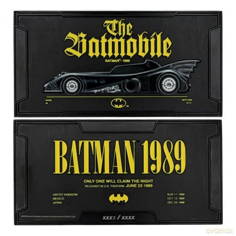 DC Comics Ingot Batman Batmobile XL Limited Edition