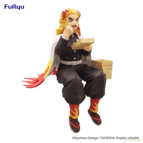 Demon Slayer: Kimetsu no Yaiba Noodle Stopper PVC Statue Rengoku Kyojuro 14 cm
