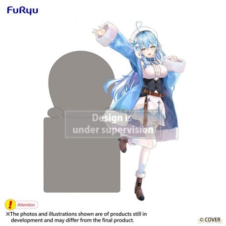 Hololive Production Hikkake PVC Statue Yukihana Lamy 10 cm