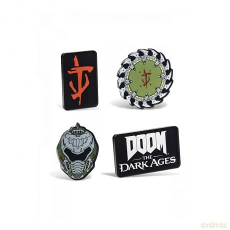 Doom The Dark Ages Magnet set Icons