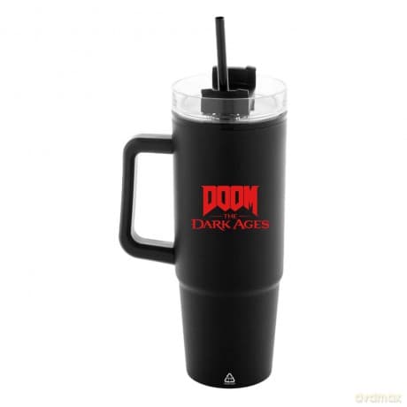 Doom The Dark Ages Insulated Mug with Straw Shield 1180 ml
