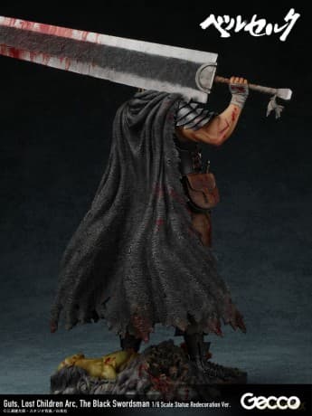 Berserk Statue 1/6 Guts Lost Children Arc The Black Swordsman Redecoration Ver. 38 cm