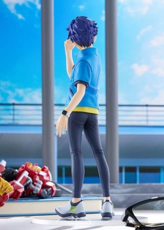 Gridman Universe Pop Up Parade PVC Statue Yomogi Asanaka L Size 23 cm