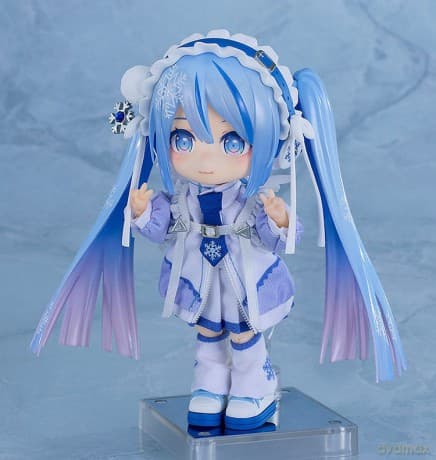 Character Vocal Series 01: Hatsune Mik Nendoroid Doll Action Figure Snow Miku: Yukiiro Pop Ver. 14 cm