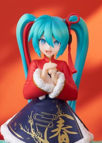 Character Vocal Series 01: Hatsune Miku Pop Up Parade PVC Statue Hatsune Miku: Sourxuan Chinese New Year Ver. 17 cm