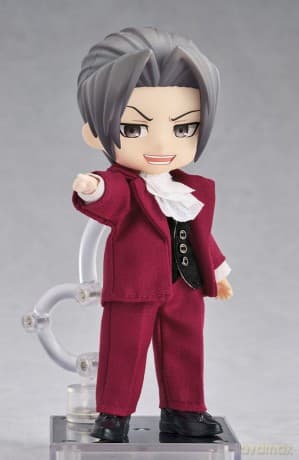 Ace Attorney Nendoroid Doll Action Figure Miles Edgeworth 14 cm