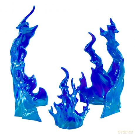 The Simple Effect Parts for Figures Flames: Blue