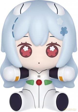 Neon Genesis Evangelion: Rebuild of Evangelion Huggy Good Smile Chibi Figure Rei Ayanami: Long Hair Ver. 7 cm