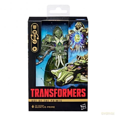 Transformers Age of the Primes Deluxe Class Action Figure The Thirteen: Quintus Prime 14 cm