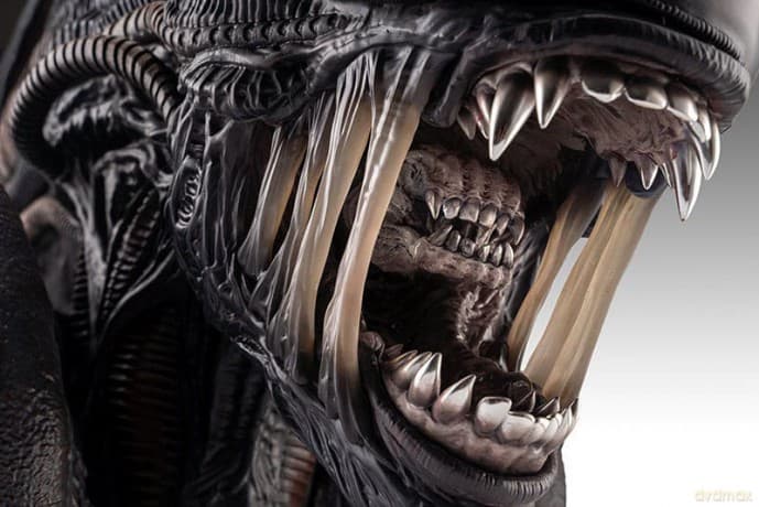 Alien Romulus Bust 1/1 Xenomorph 53 cm