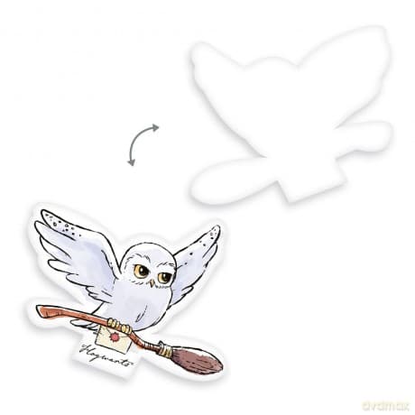 Harry Potter Pillow Hedwig Flying 38 cm