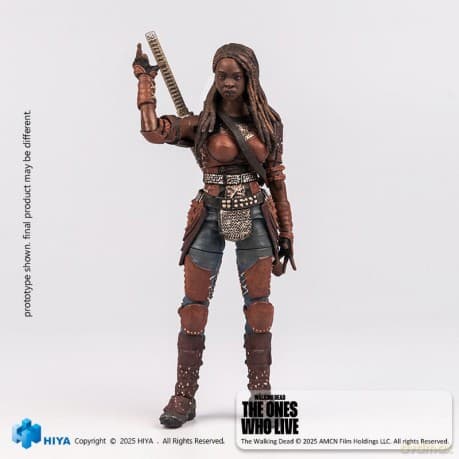 The Walking Dead: The Ones Who Lived Exquisite Mini Action Figure 1/18 Michonne 10 cm
