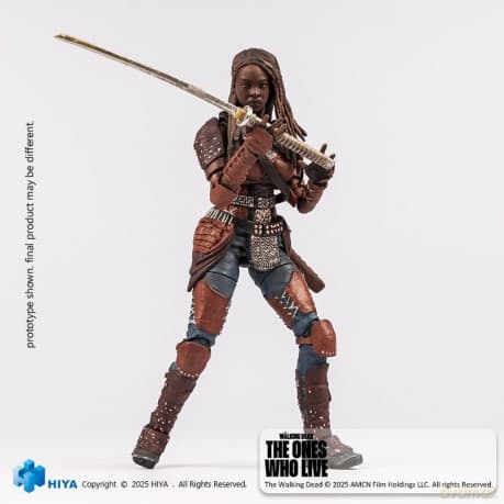 The Walking Dead: The Ones Who Lived Exquisite Mini Action Figure 1/18 Michonne 10 cm