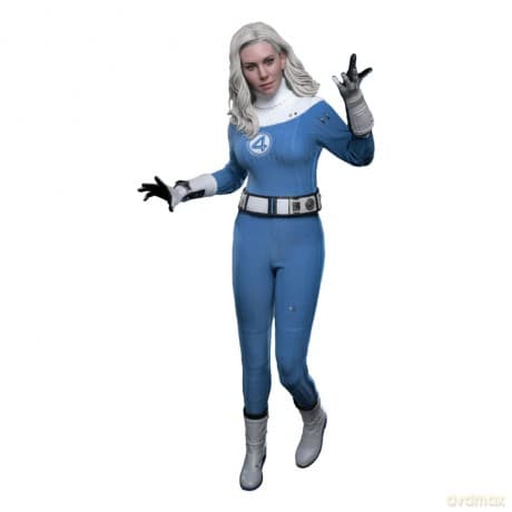The Fantastic Four: First Steps Movie Masterpiece Action Figure 1/6 Invisible Woman 28 cm