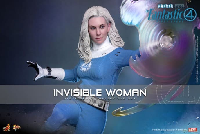 The Fantastic Four: First Steps Movie Masterpiece Action Figure 1/6 Invisible Woman 28 cm