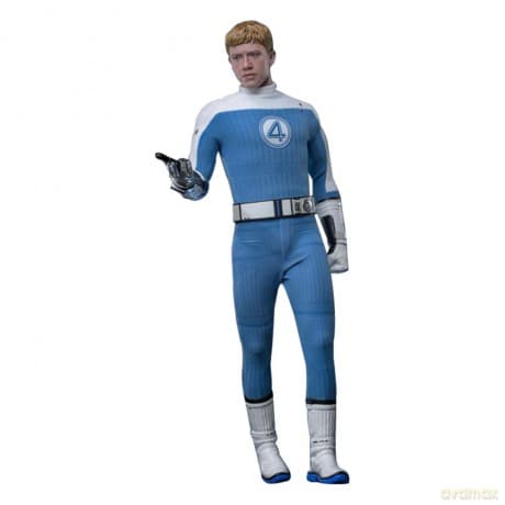 The Fantastic Four: First Steps Movie Masterpiece Action Figure 1/6 Human Torch 30 cm