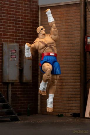 Ultra Street Fighter II: The Final Challengers Action Figure 1/12 Sagat 19 cm
