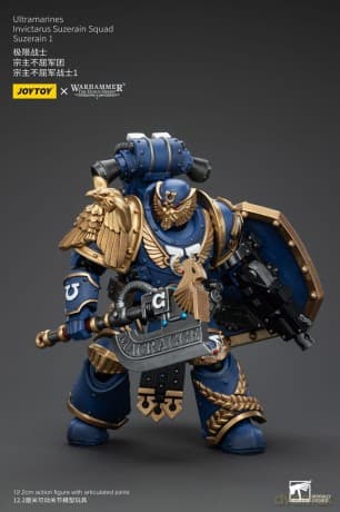 Warhammer The Horus Heresy Action Figure 1/18 Ultramarines Invictarus Suzerain Squad Suzerain 1 12 cm