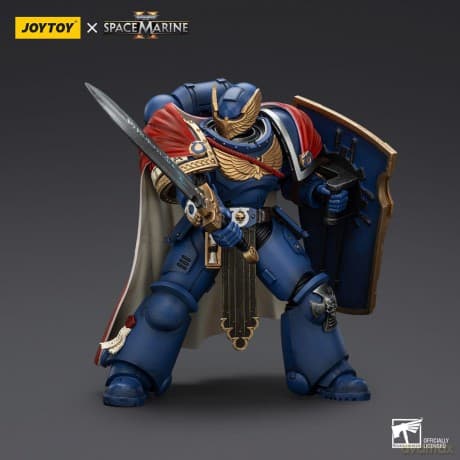 Warhammer 40k Action Figure Ultramarines Victrix Honour Guardwith Storm Shield And Power Sword 20 cm