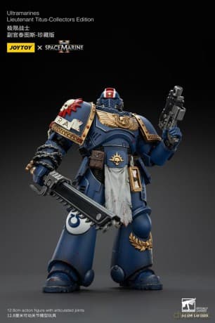 Warhammer 40,000: Space Marine 2 Action Figure Ultramarines Lieutenant Titus Collectors Edition 13 cm