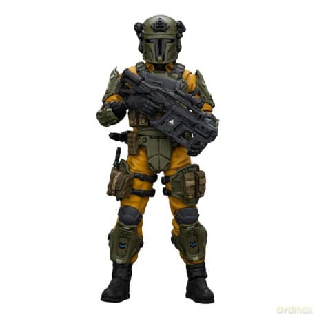 APOC Series Dark Source Action Figur Stellar Scar Assault Team Firesulfur 11 cm