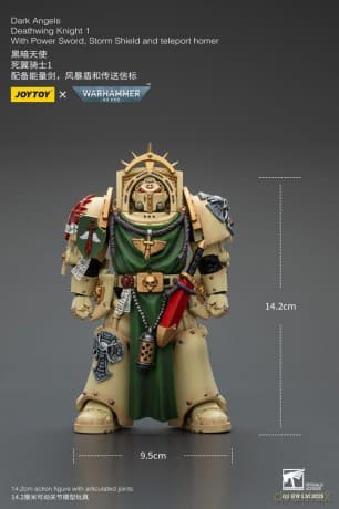 Warhammer 40,000 Action Figure Dark Angels Deathwing Knight 1 14 cm