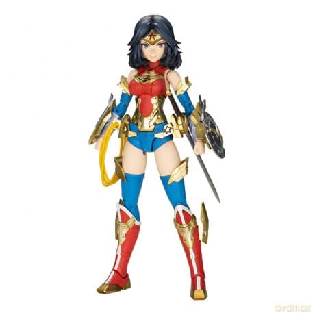 DC Comics Cross Frame Girl Plastic Model Kit Wonder Woman Humikane Shimada Ver. 16 cm