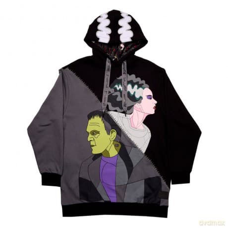 Universal Monsters by Loungefly Hoodie Sweater Unisex Bride of Frankenstein Size L