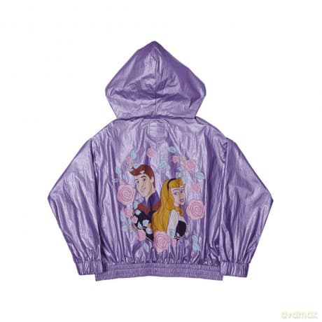 Disney by Loungefly Windbreaker Jacket Princess Aurora & Prince Phillip Size XXL