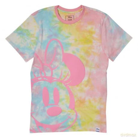 Disney by Loungefly Tee T-Shirt Unisex Minnie Mouse Tie Die Size M