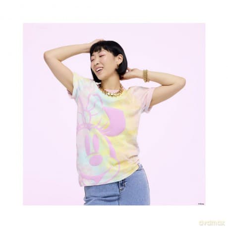 Disney by Loungefly Tee T-Shirt Unisex Minnie Mouse Tie Die Size M