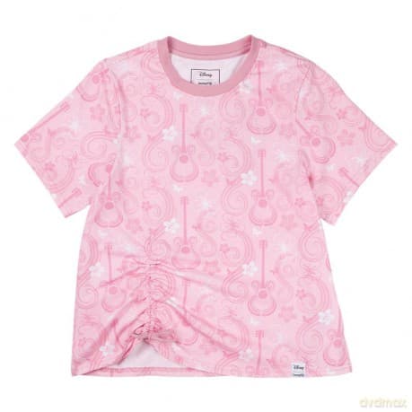 Disney by Loungefly Tee T-Shirt Unisex Hannah Montana Shirred Hem Size M