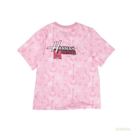 Disney by Loungefly Tee T-Shirt Unisex Hannah Montana Shirred Hem Size XL