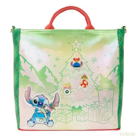 Disney by Loungefly Canvas Tote Lilo&Stitch Holiday