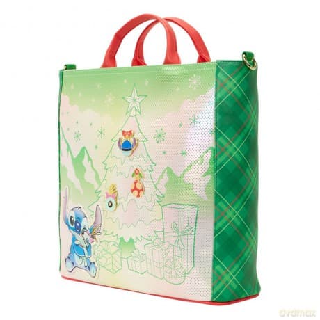Disney by Loungefly Canvas Tote Lilo&Stitch Holiday