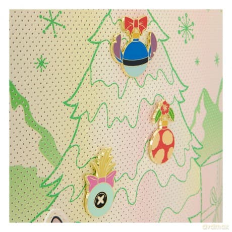 Disney by Loungefly Canvas Tote Lilo&Stitch Holiday