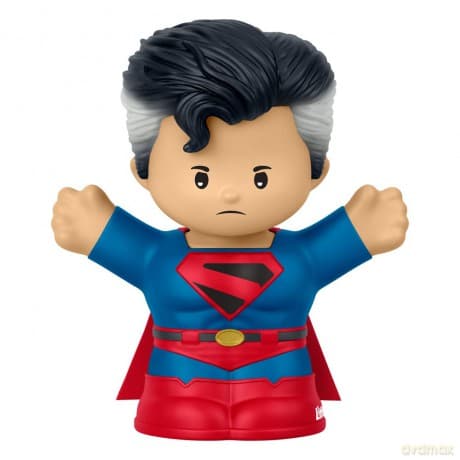 DC Comics Fisher-Price Little People Collector Mini Figures 4-Pack Superman: Through the Ages 7 cm