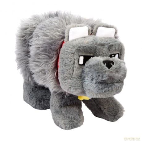 A Minecraft Movie Pluszowa figurka Dennis the Wolf 20 cm