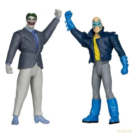 DC Direct Page Punchers Action Figure 4-Pack Batman & Son of Batman & Superman & Joker 7 cm