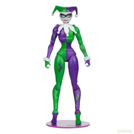 DC Multiverse Action Figure Harley Quinn (DC Classic) Jokerized (Gold Label) 18 cm